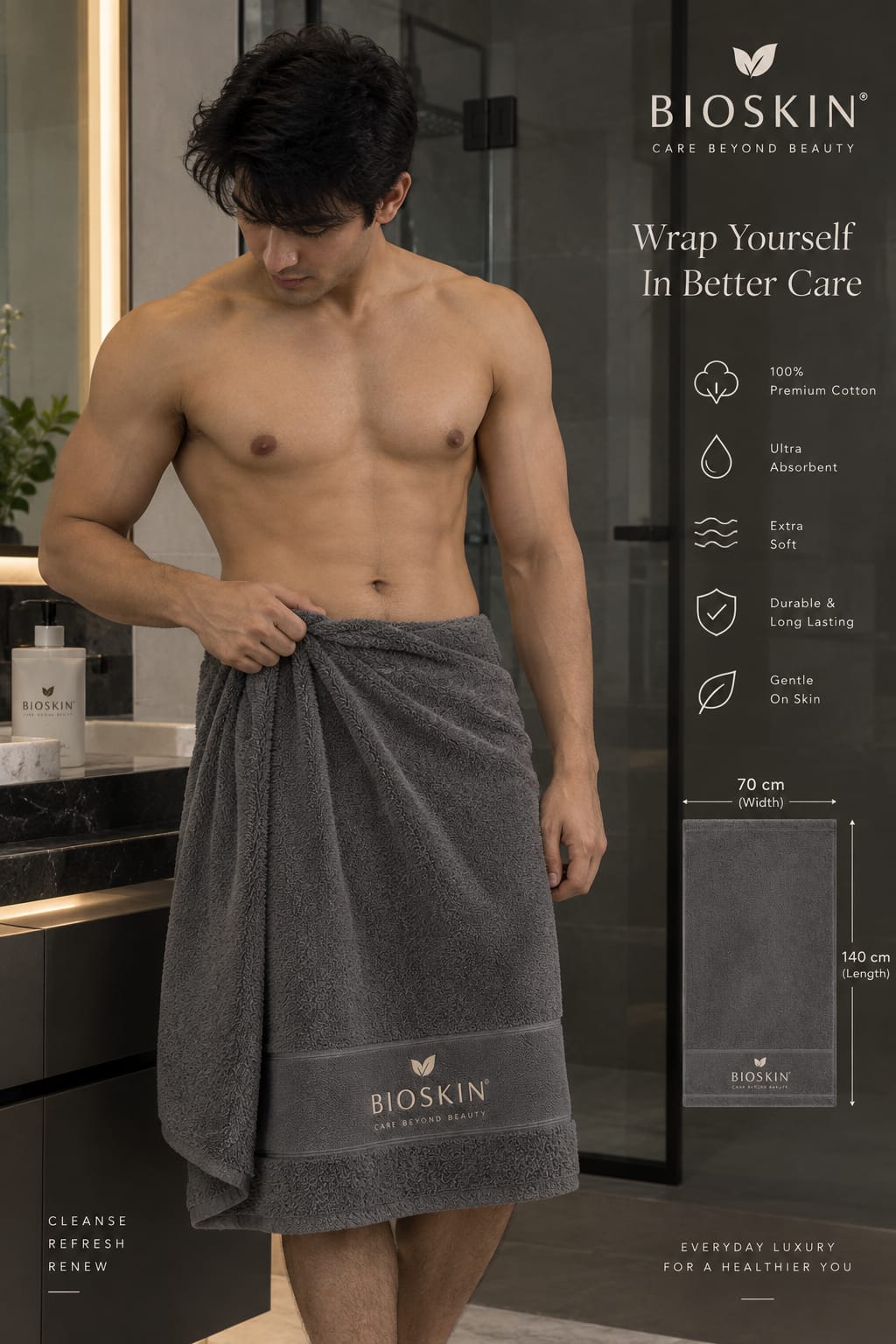 Bioskin Luxury Towel