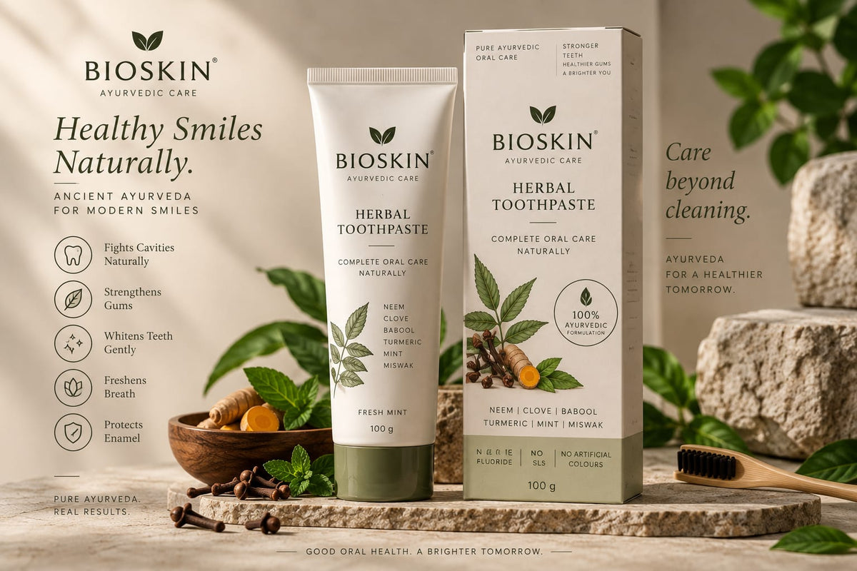 Ayurvedic toothpaste by Bioskin 100gm
