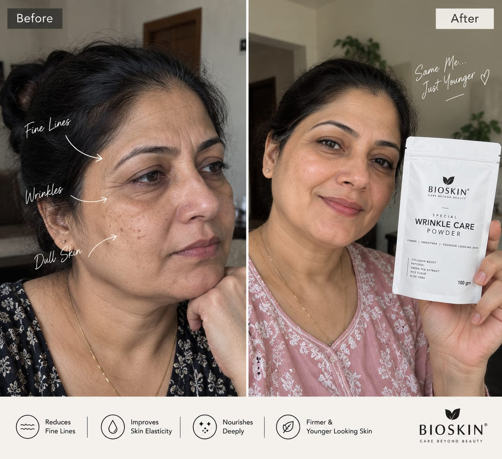 Bioskin wrinkles Free skin face pack 100gm