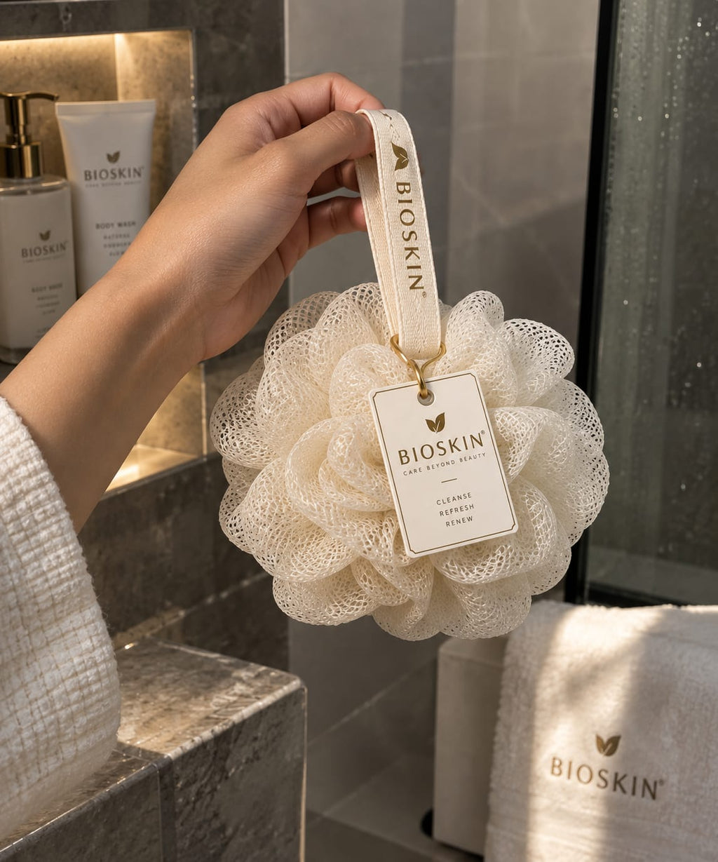 Luxury Bath Loofah by Bioskin